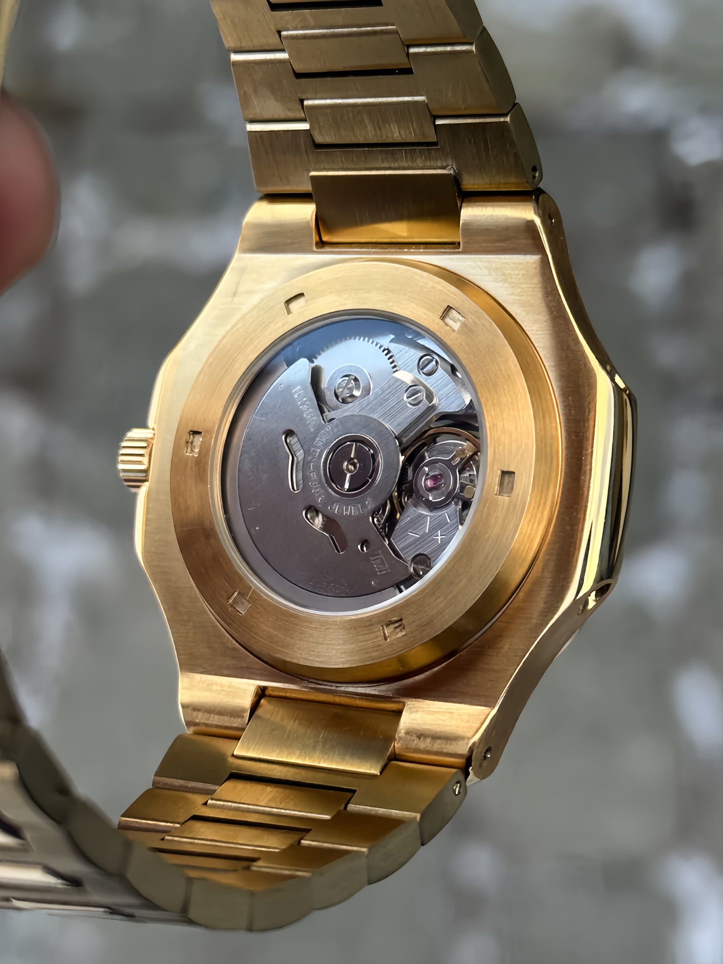 Nautiko - Blauw Open Heart (Geel Goud)
