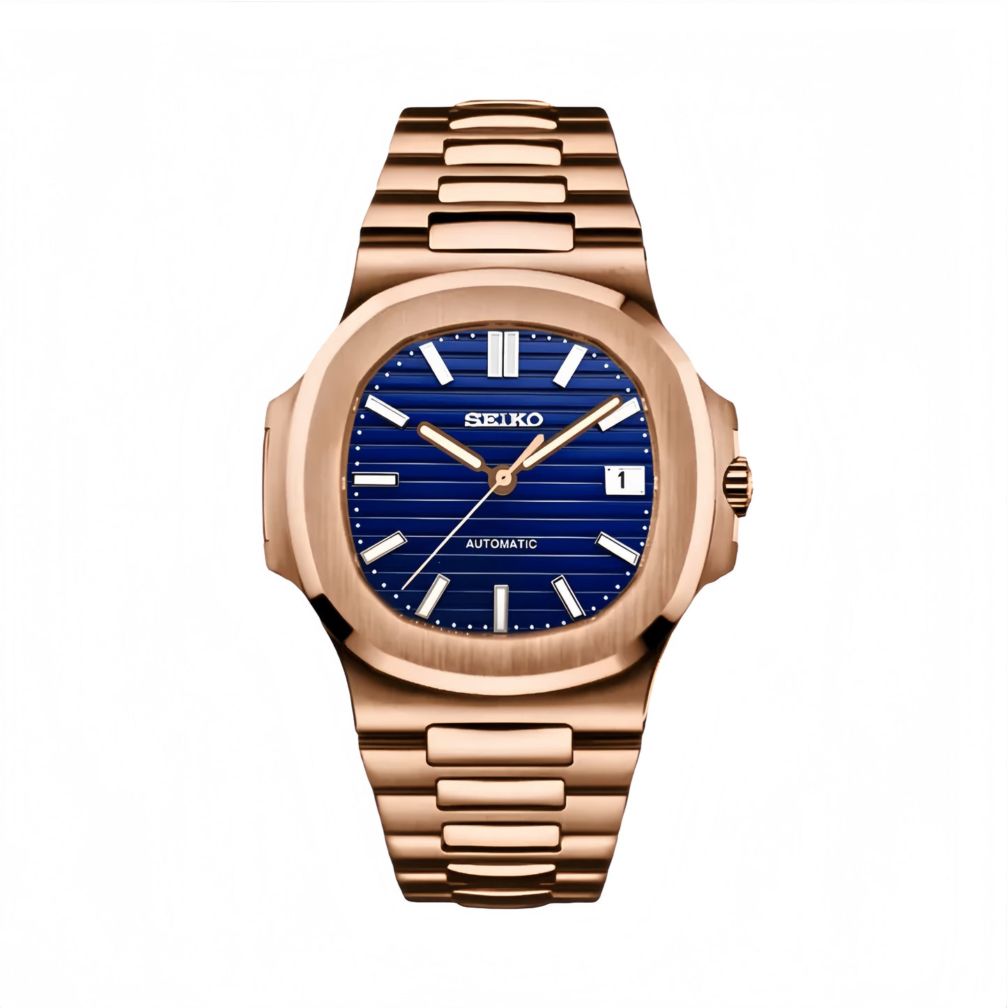 Nautiko - Blauw Open Heart (Geel Goud)